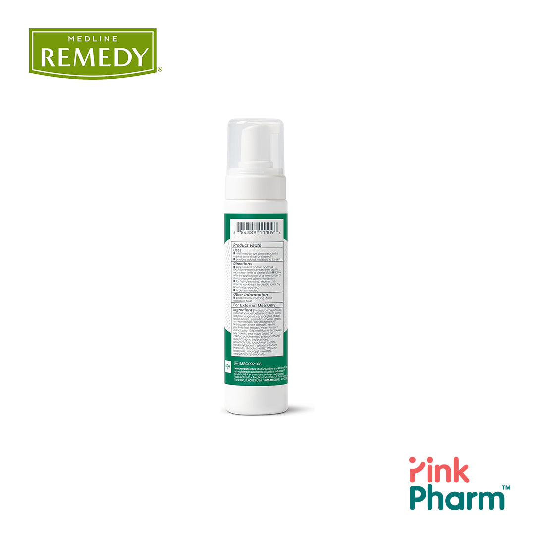 Medline Remedy Phytoplex Cleanser No Rinse Foam