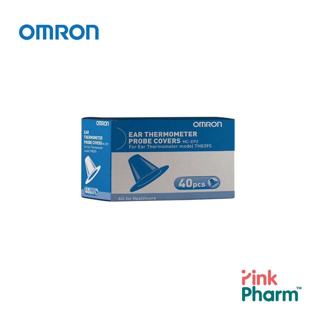 Omron Ear Thermometer 40 Probe Covers (MC-EP2) for Model TH839S 40pcs 40pk