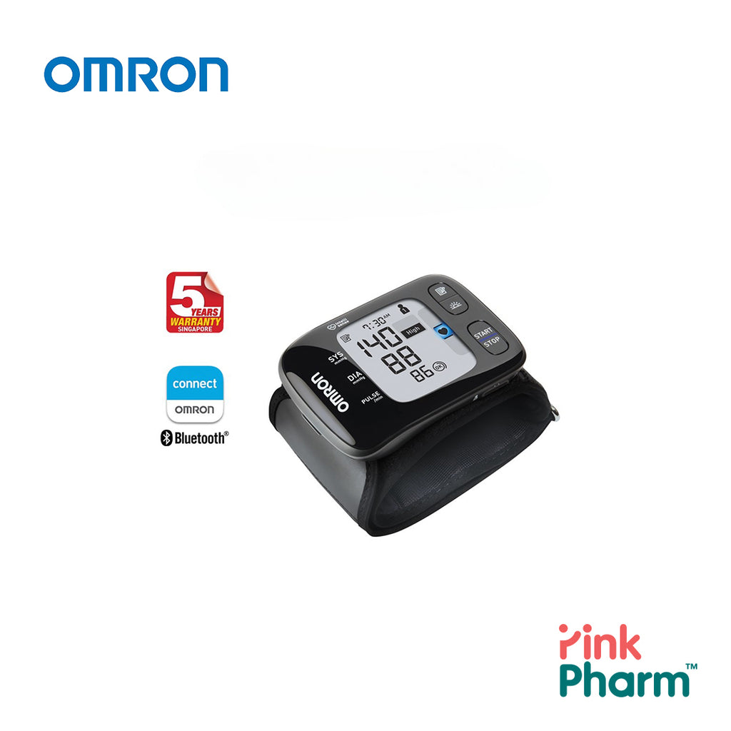 Omron HEM6232T Bluetooth® Wrist Blood Pressure Monitor – ihealthdirect  Australia
