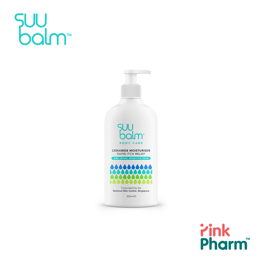 Suu Balm Rapid Itch Relief Moisturiser 75ml / 350ml