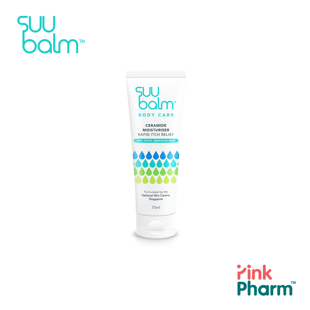 Suu Balm Rapid Itch Relief Moisturiser 75ml / 350ml