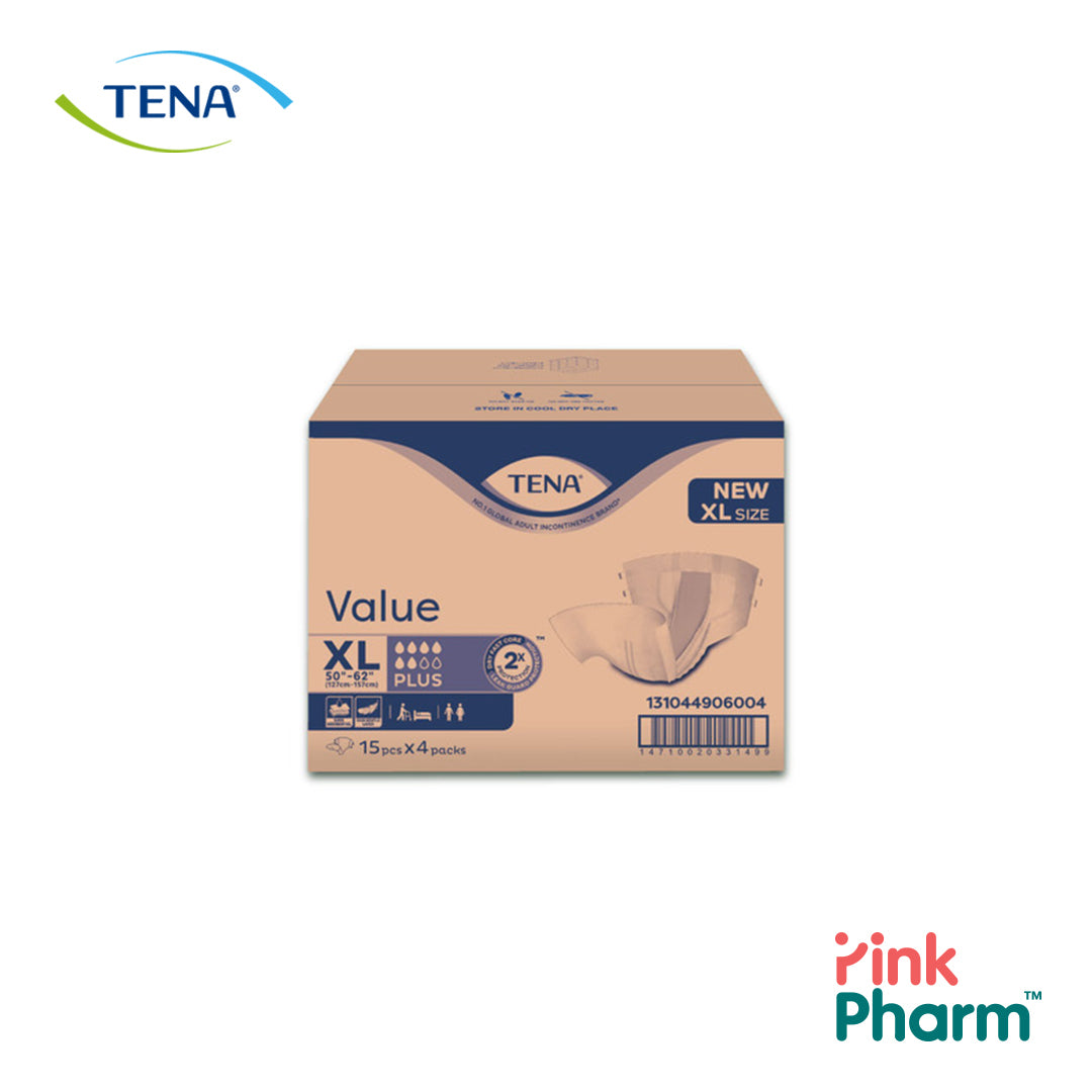 TENA Value Adult Diapers (Carton)